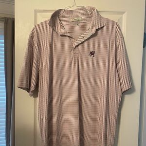 Peach state pride polo XL UGA
